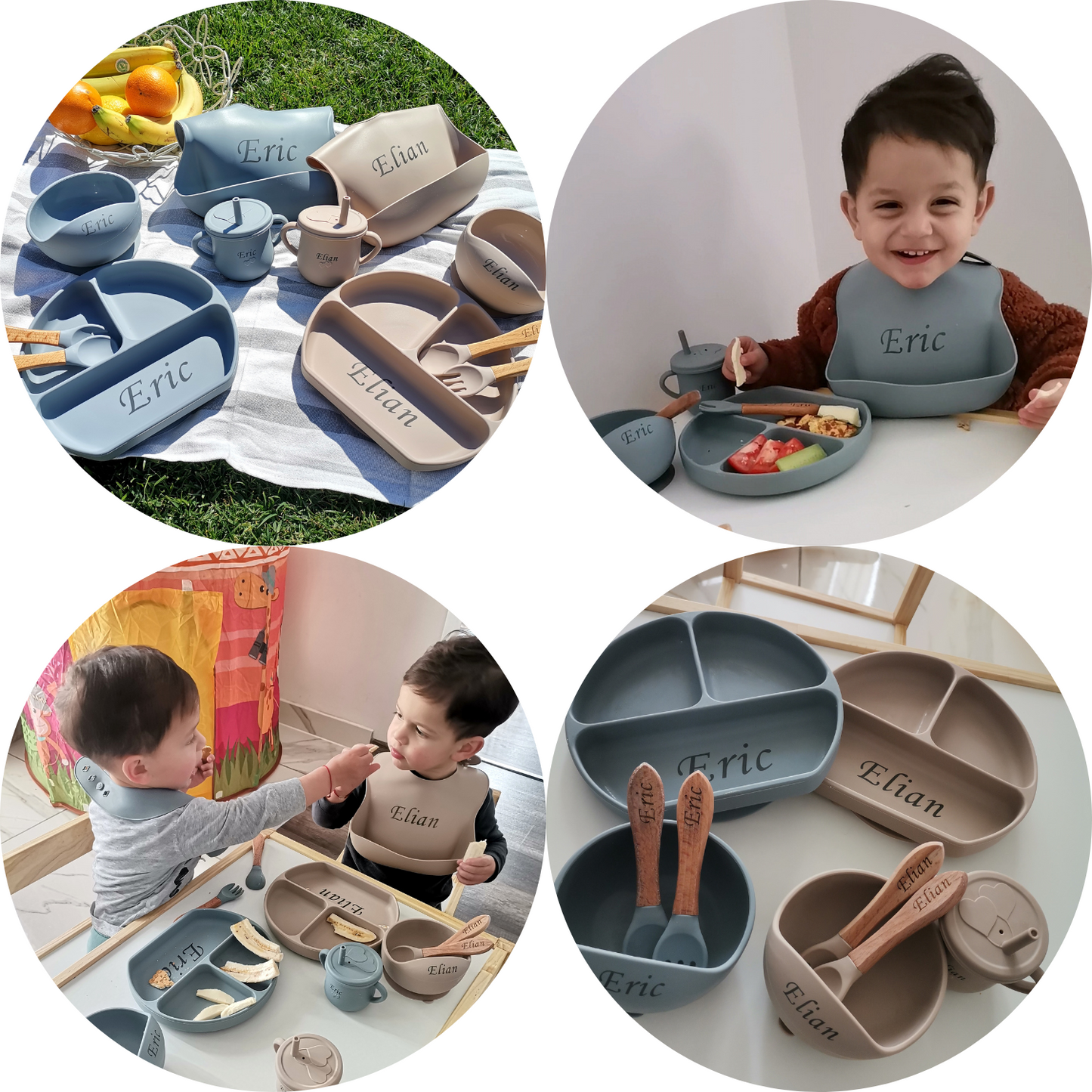 Stampops Personalized First Feeding Set