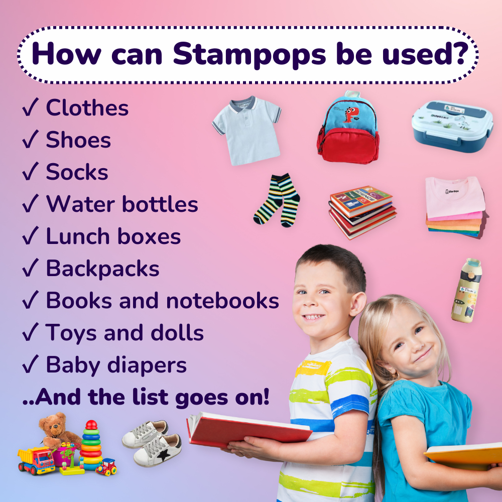 Stampops - Custom Name Stamps