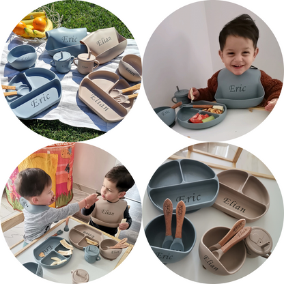 Stampops Personalized First Feeding Set