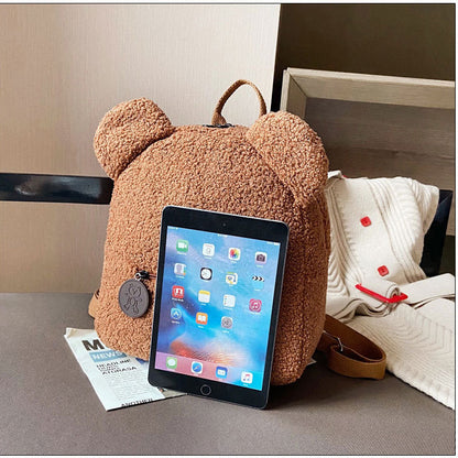 'BagPops' - Teddy Bear Backpack With Custom Name